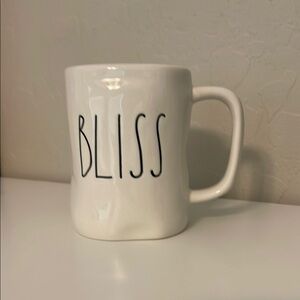 Rae Dunn White Ceramic Dining Mugs